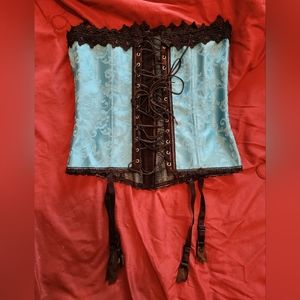 Frederick's of Hollywood Bustier with matching thong